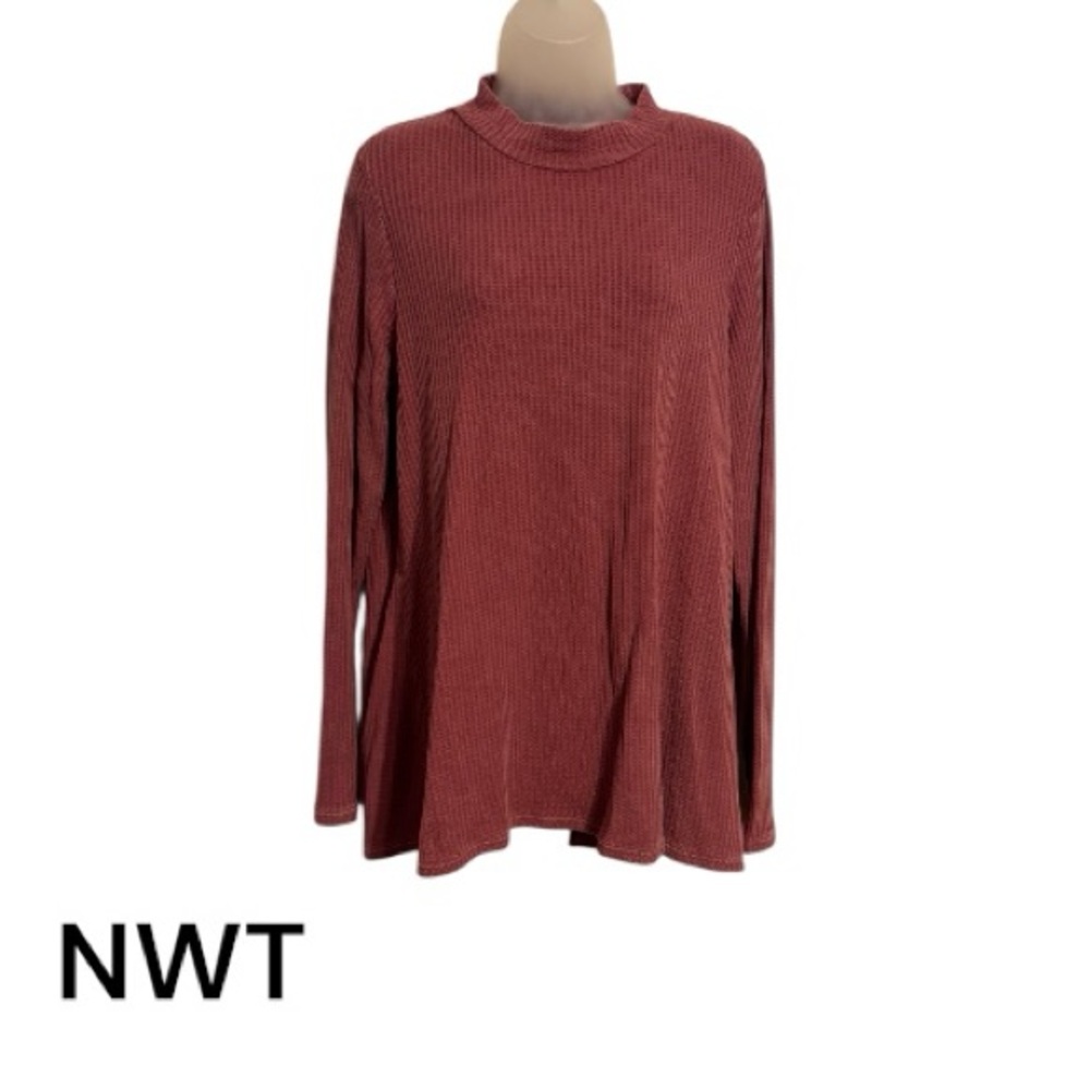 NWT  WONDERLY LONG SLEEVE CASUAL TOP   XLARGE   #E